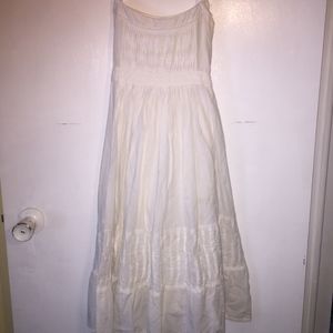 White sun dress